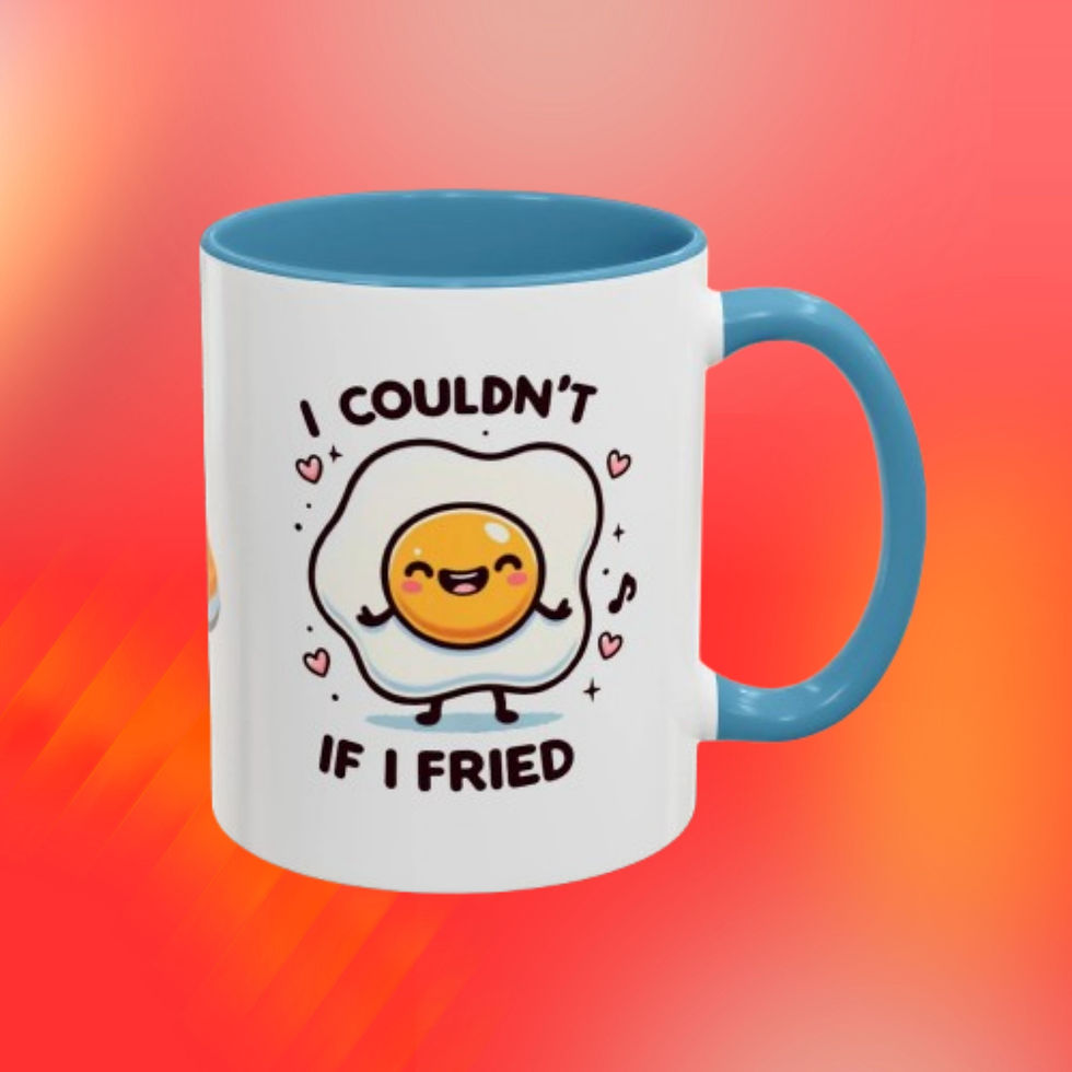 Eco-Friendly Espresso Coffee and Herbal Tea Ceramic Mug Bacon and Fried Egg Design for Office and Home Drinking Cup Ritual