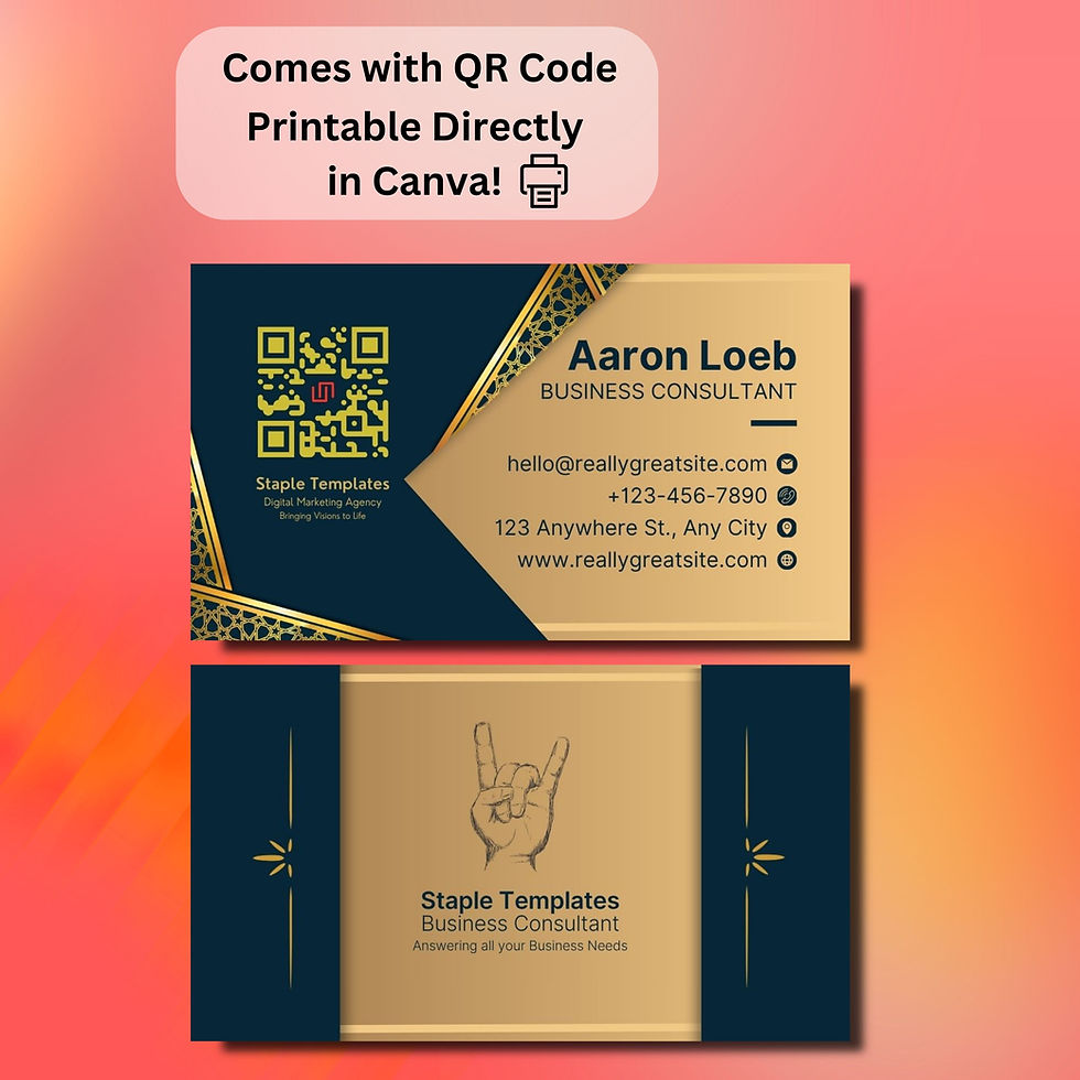 Professional Social Networking Custom Business Card Design Template