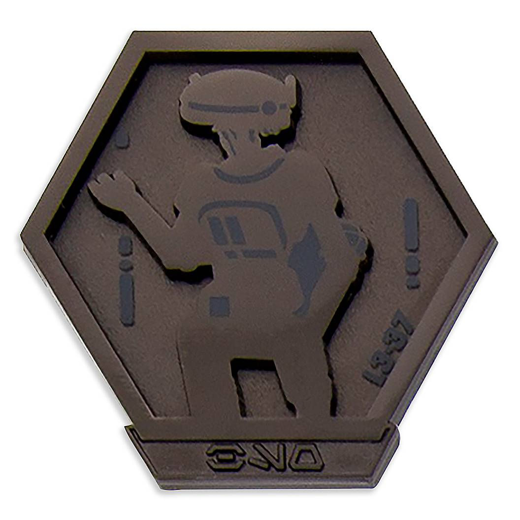 L3-37 Pin – Star Wars: Galaxy's Edge: Droid Badge – Walt Disney World