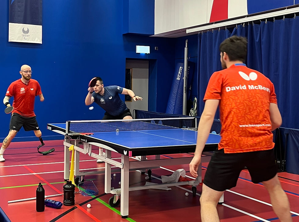 Talking all things table tennis - Interviews with the GB Para Table Tennis Squad