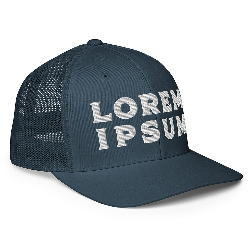 Thumbnail: Lorem Ipsum - Closed-back trucker cap