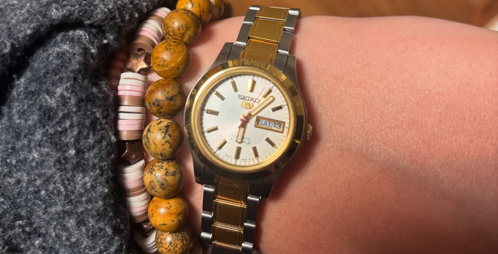 Adelle's new Seiko 5!!!