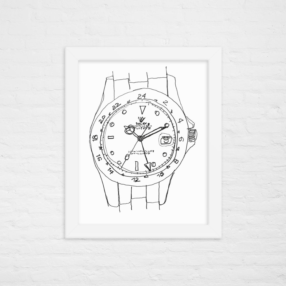 Thumbnail: Rolex Explorer II - Framed poster