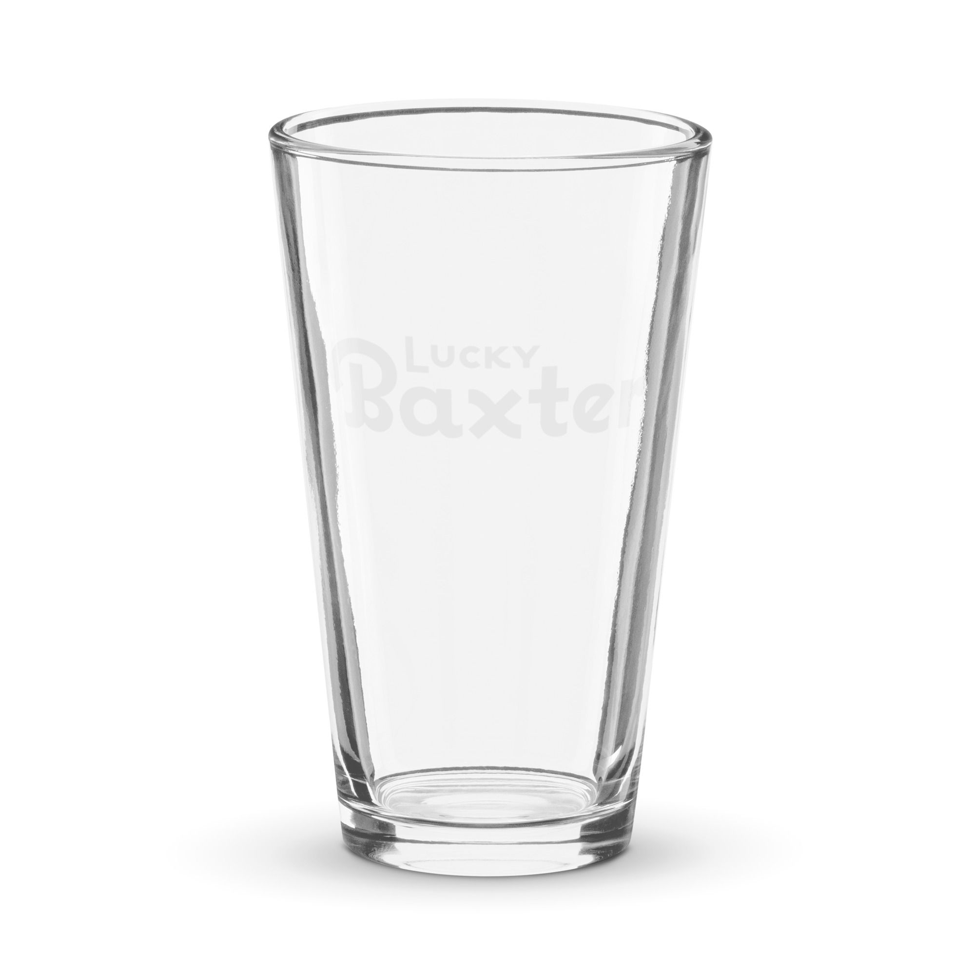 Lucky Baxter Taproom - Shaker pint glass