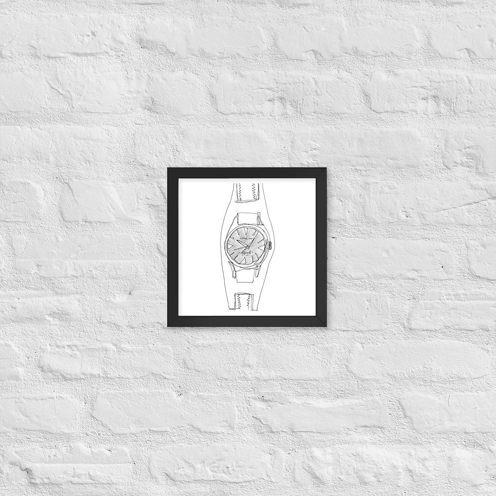 Thumbnail: Seiko Laurel Alpinist - Framed poster