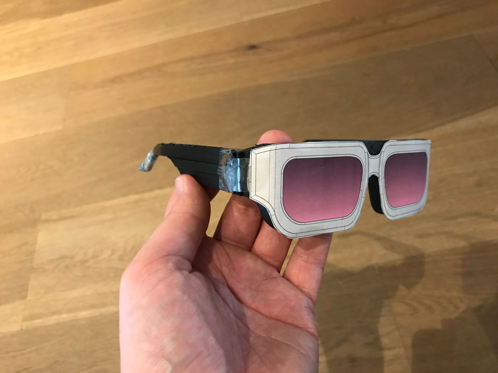 ROYAUMS Thick Frame Sunglasses design process