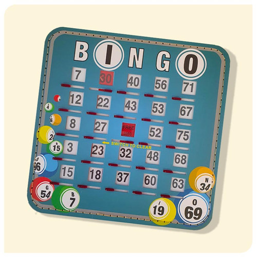 Cartelle Per Tombola BINGO SHUTTERBOARD CARD Board 1-75 Reusable Bingo Ticket For Bingo Machines 10 £45.00 - UK Pennarelli Per Tombola - Foto 4