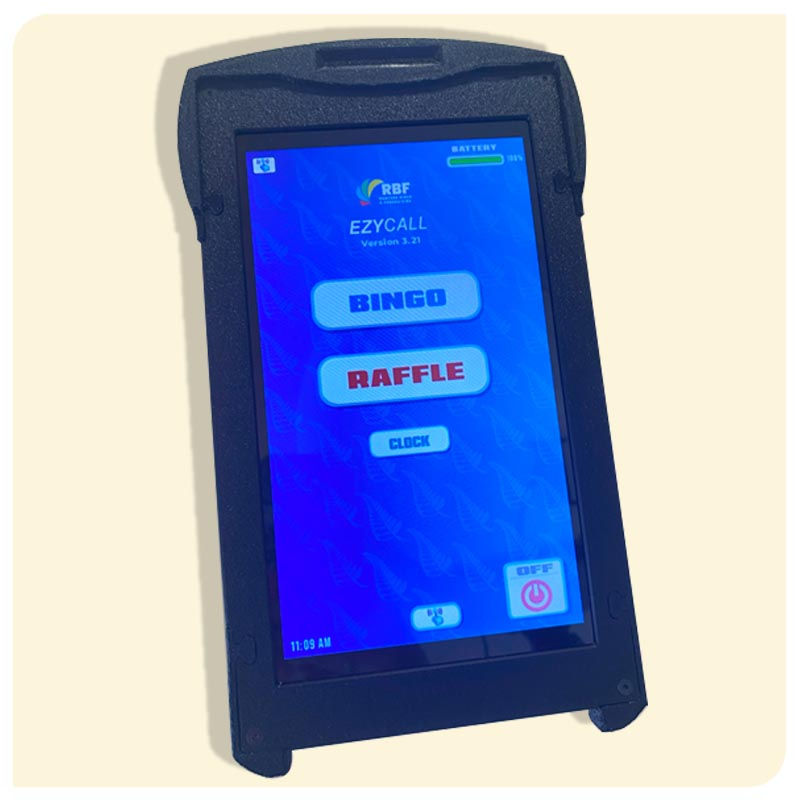 Thumbnail: Ezcyall Tablet Main Menu Housie Bingo Raffle software