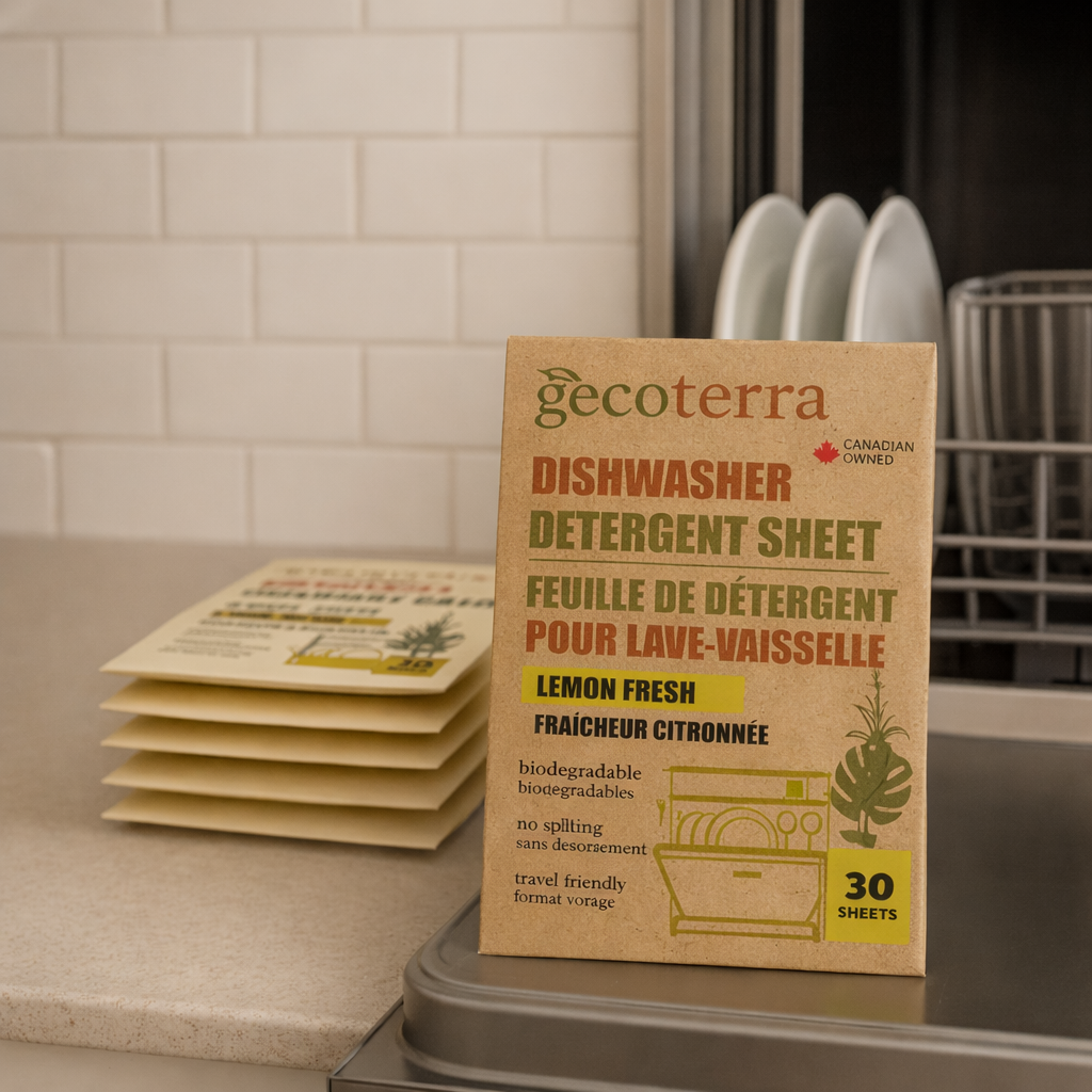 Dishwasher Detergent Sheets - 120 sheets (30 sheets per pack)