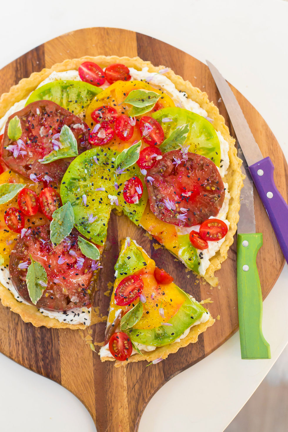 Heirloom Tomato Tart