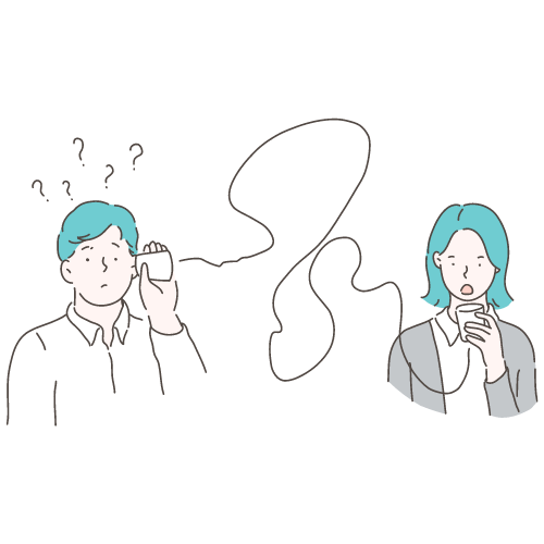 two people have a verbal misunderstanding