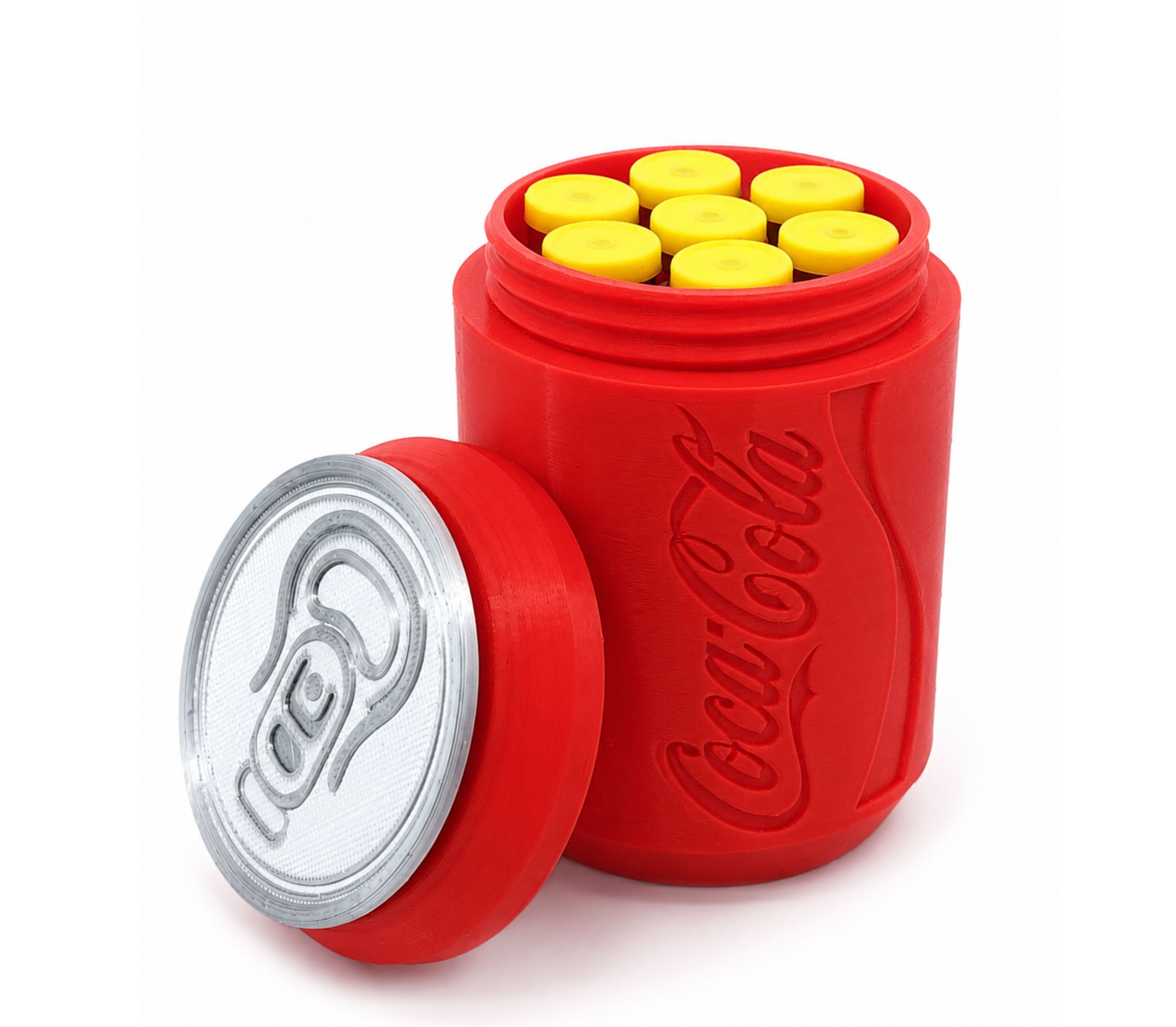 7 x 3ml Vial Privacy Case - fun Coca Cola design