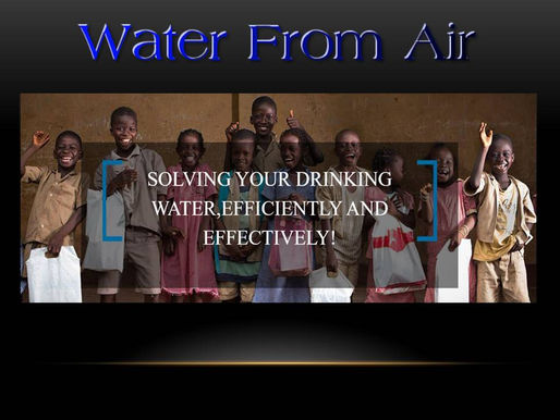 Indonesian Udara2Air plans to bring Atmospheric Water Generators into retail stores.