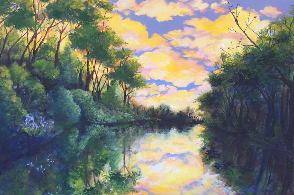 Iris on the Riverbank