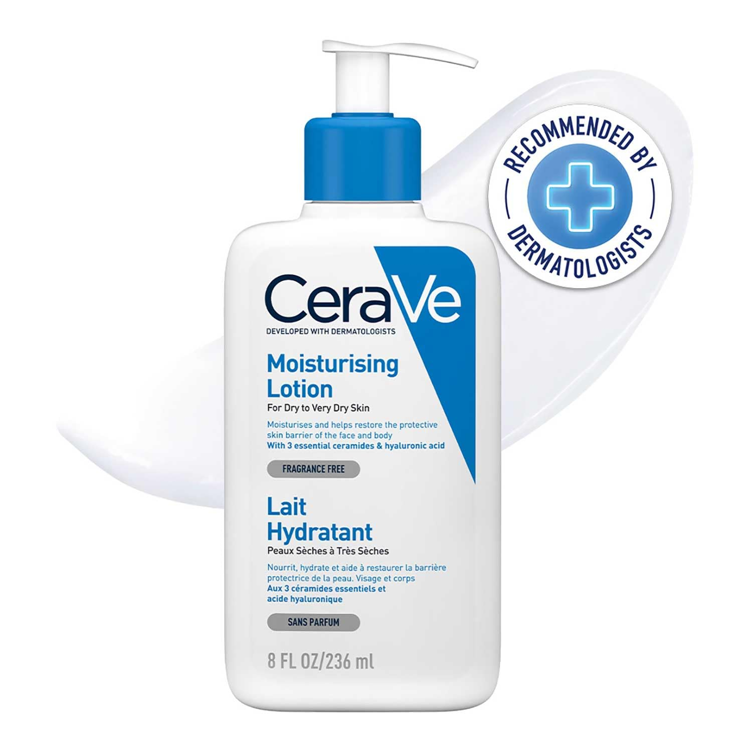 Cerave Körperlotion Mit Pumpspender, Für Trockene Bis Sehr Trockene Haut, Feucht