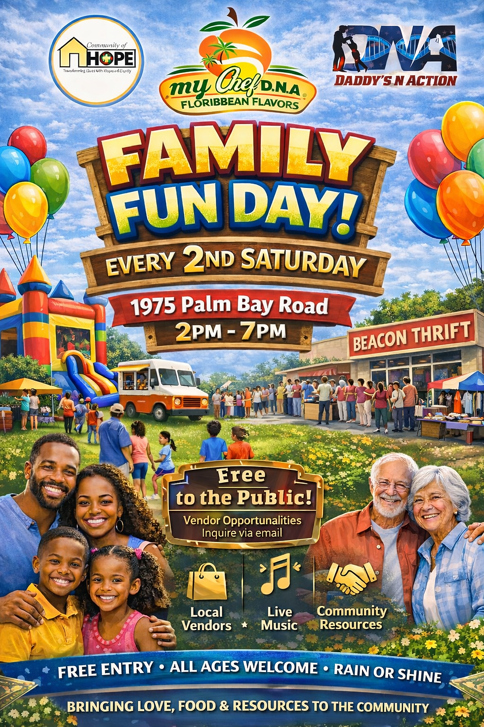 DNA Floribbean Flavors Family Fun Day