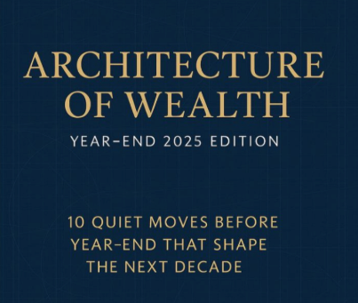 🧱 10 Quiet Moves Before Year-End That Shape the Next Decade