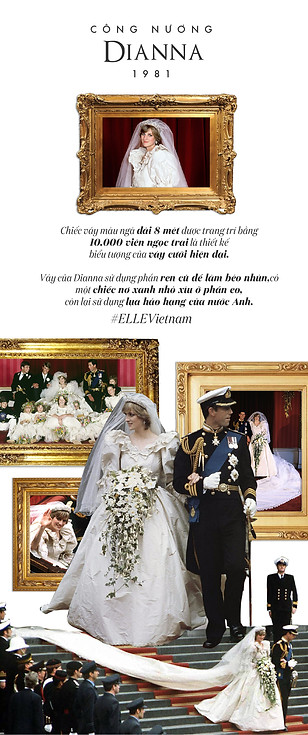 Quan's ELLE Emagazine project, Royal wedding - Diana
