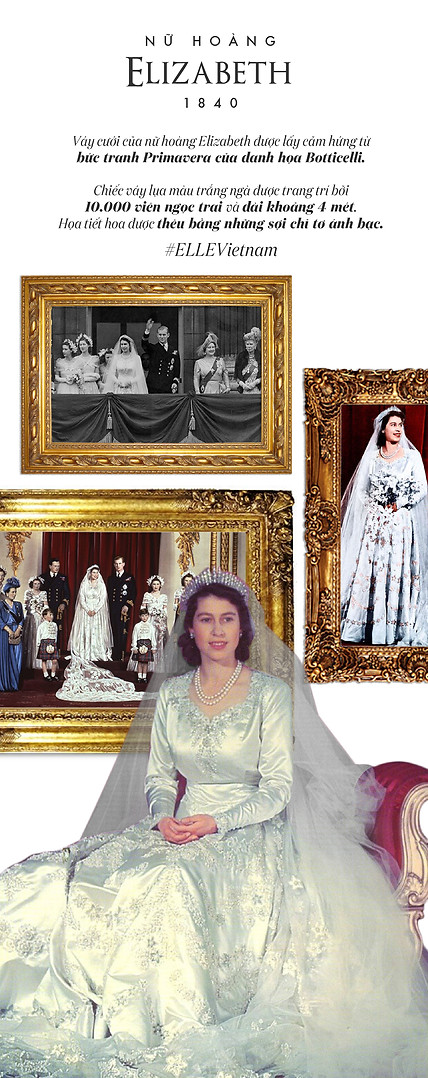 Quan's ELLE Emagazine project, Royal wedding - Elizabeth