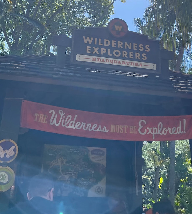 Wilderness Explorers station