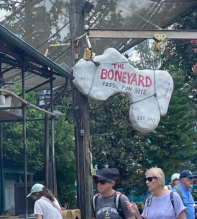 The Bonyard Area Sign