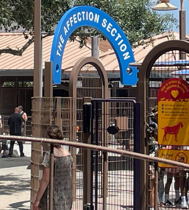 Affection Section Sign
