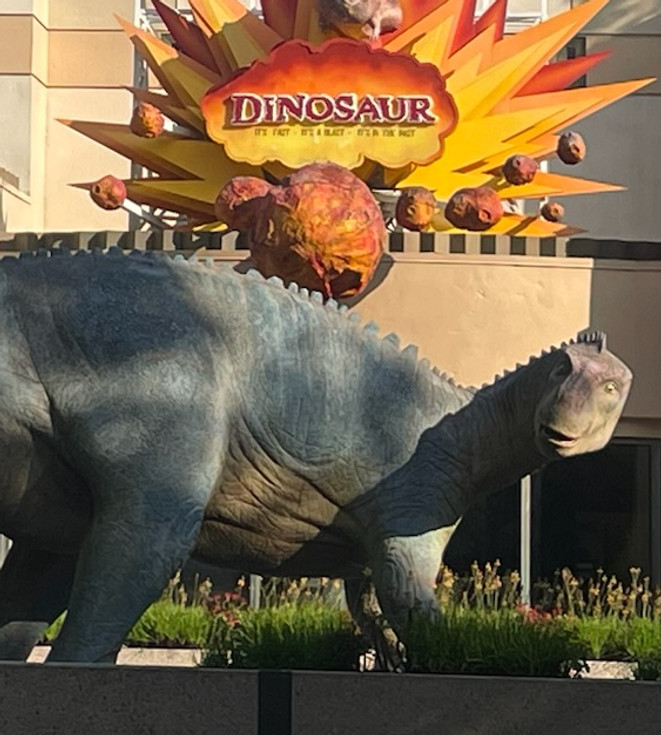 Dinosaur Ride Entrance