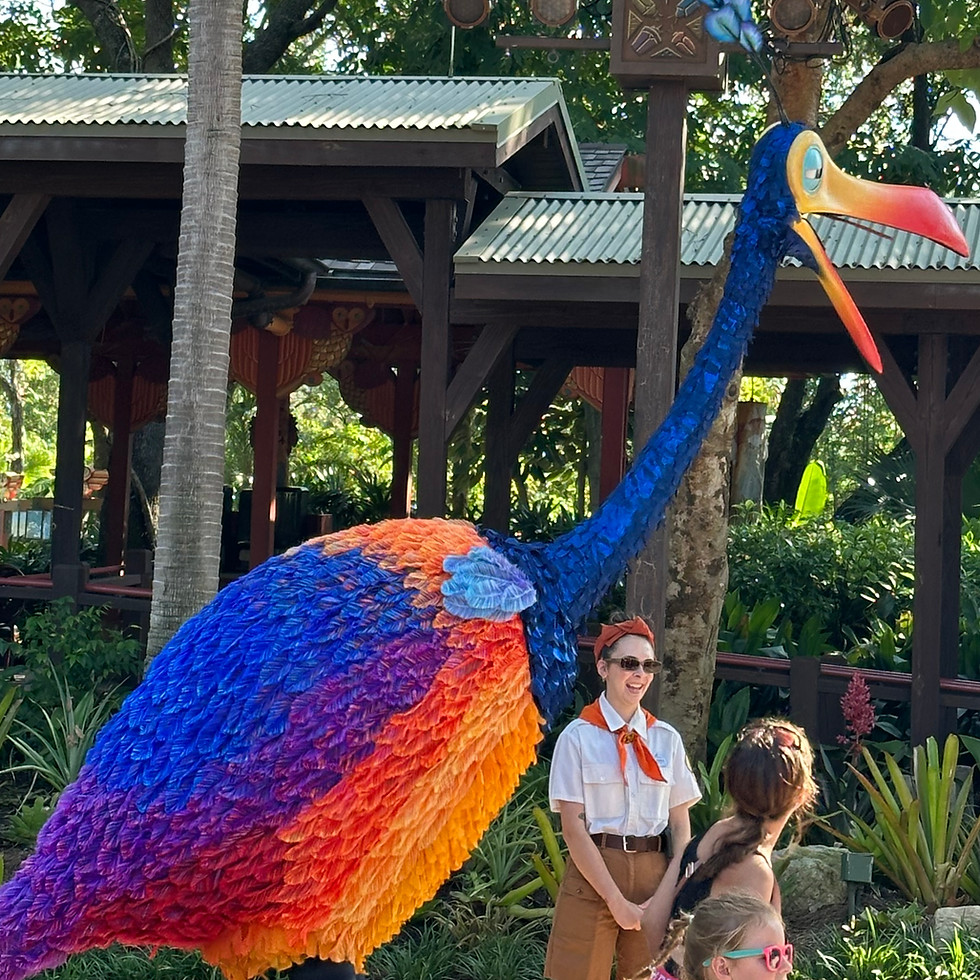 Kevin Walking Discovery Island