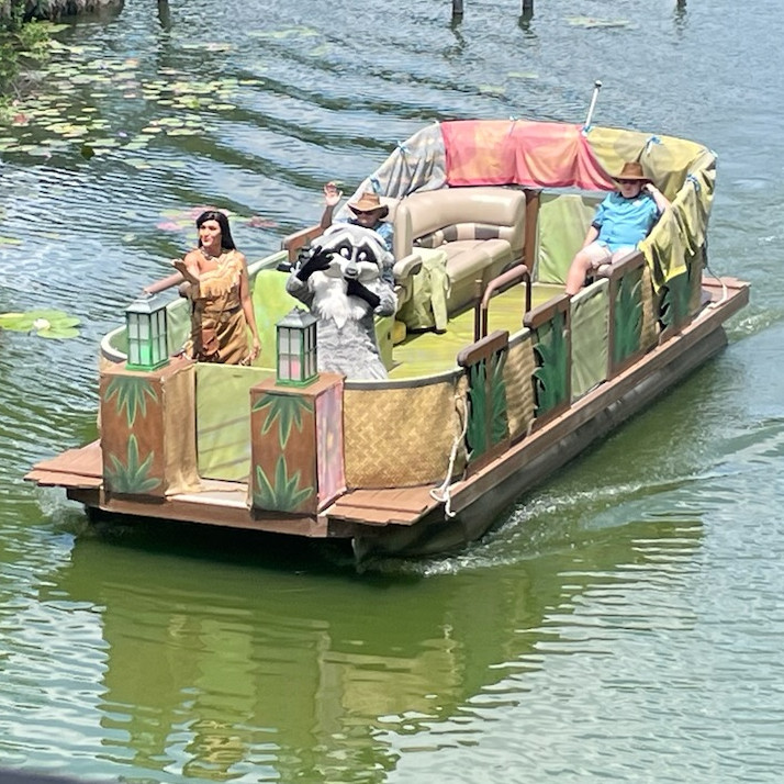 Flotilla with Pocachontas and Meeko