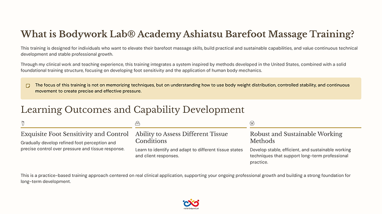 what is Ashiatsu Barefoot Massage?