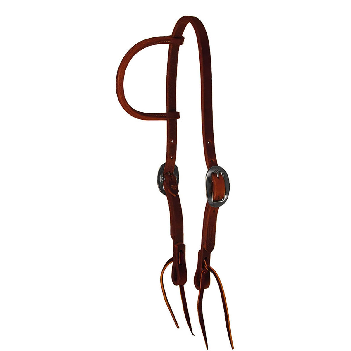 Classic Dark Oil Rolled Single Ear w/ Tie Strings