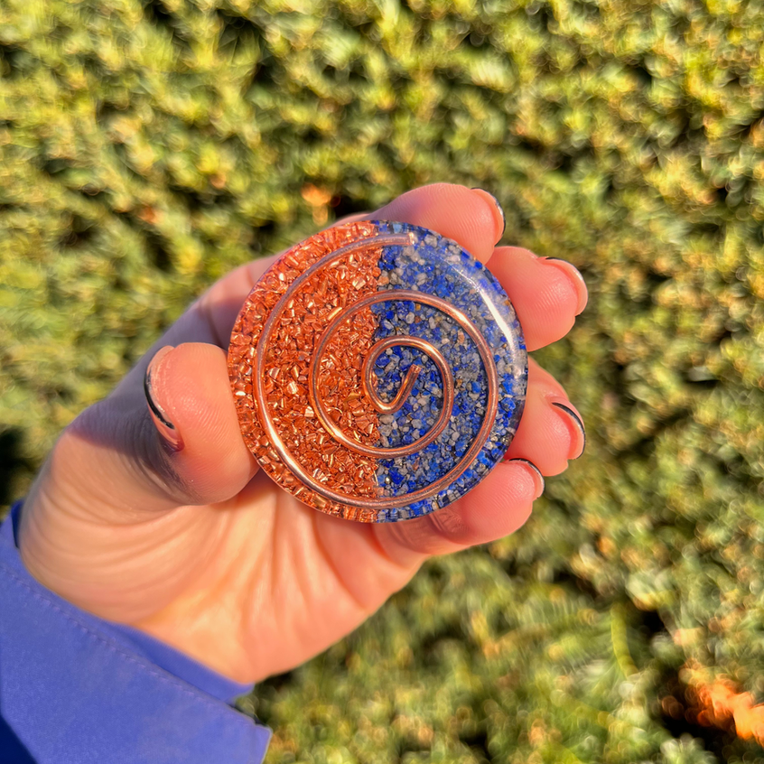 Medium Pocket Lapis Lazuli Orgonite