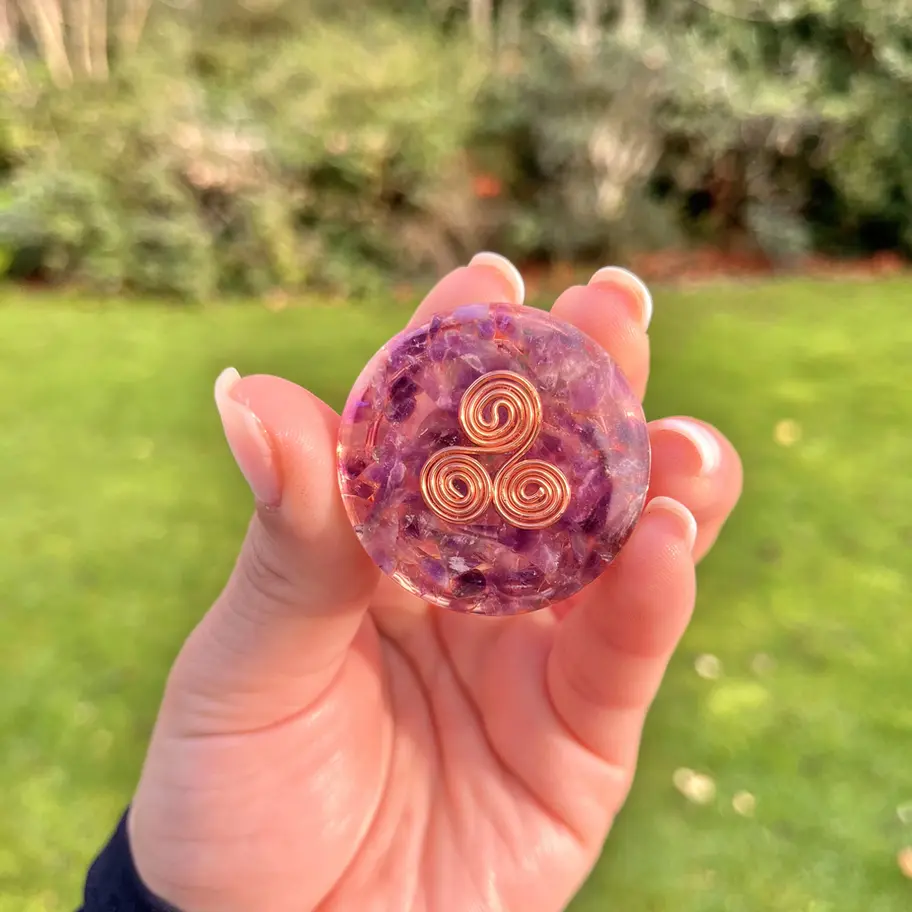 Crown Chakra Orgone Piece