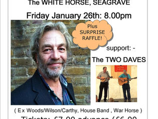 Guest Night: Roger Wilson: Friday January 26th.