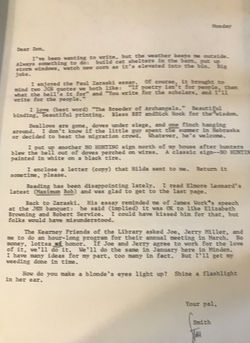 ​Stan Smith Correspondence