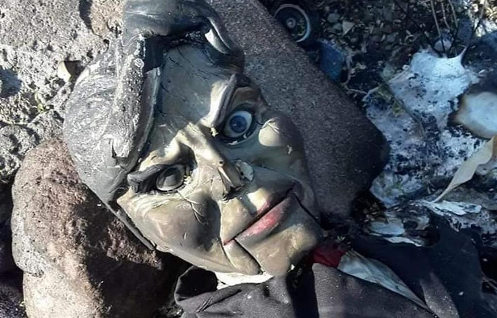 Muñeco ventrílocuo diabólico en méxico