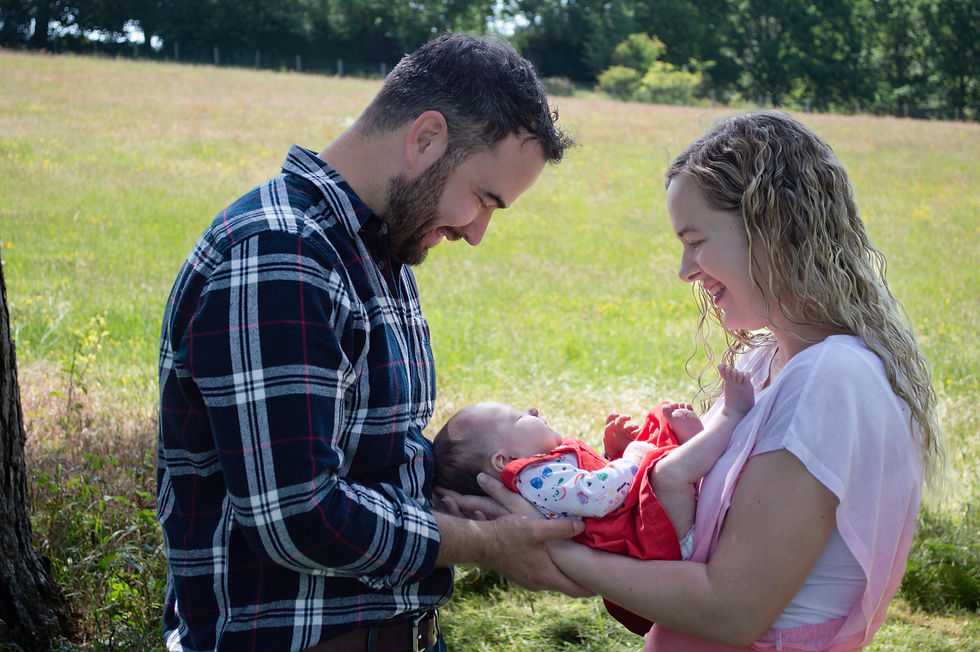 Outdoor Family Portraits in Kent – Relaxed Newborn & Family Photographer UK