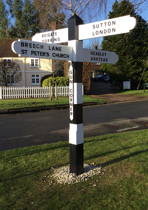 Our Surrey Hills 1920's Black & White Pa