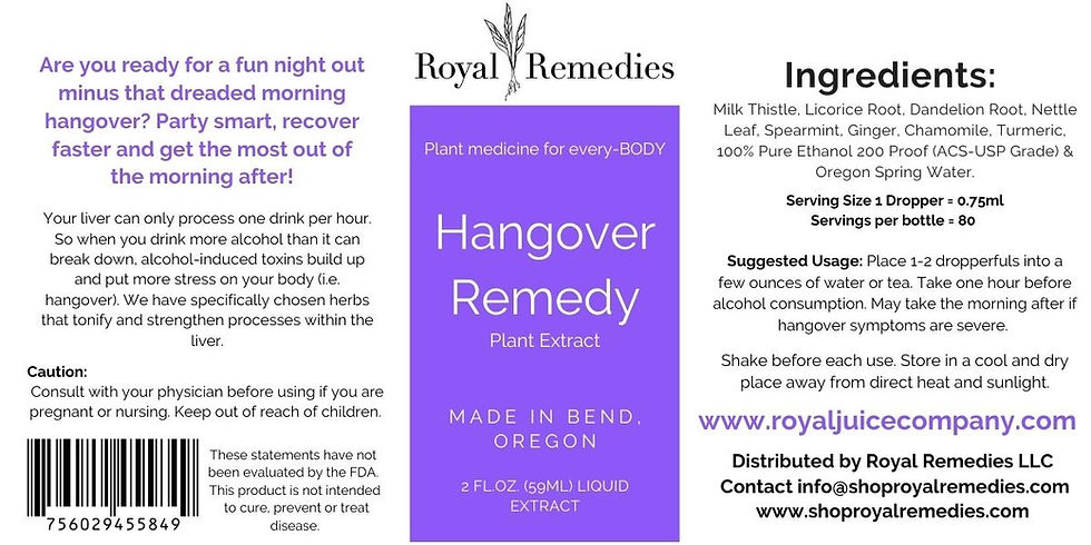 Thumbnail: Hangover Remedy