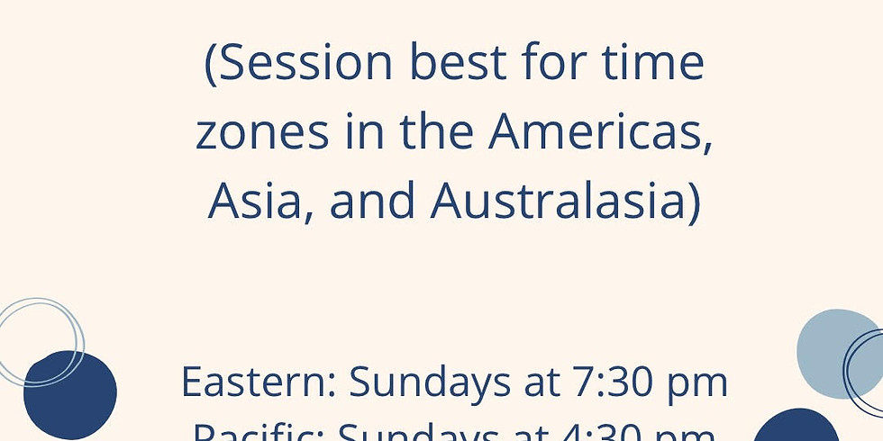 Co-Creation Time April 4/5 (Check Full Schedule for Date & Time)
