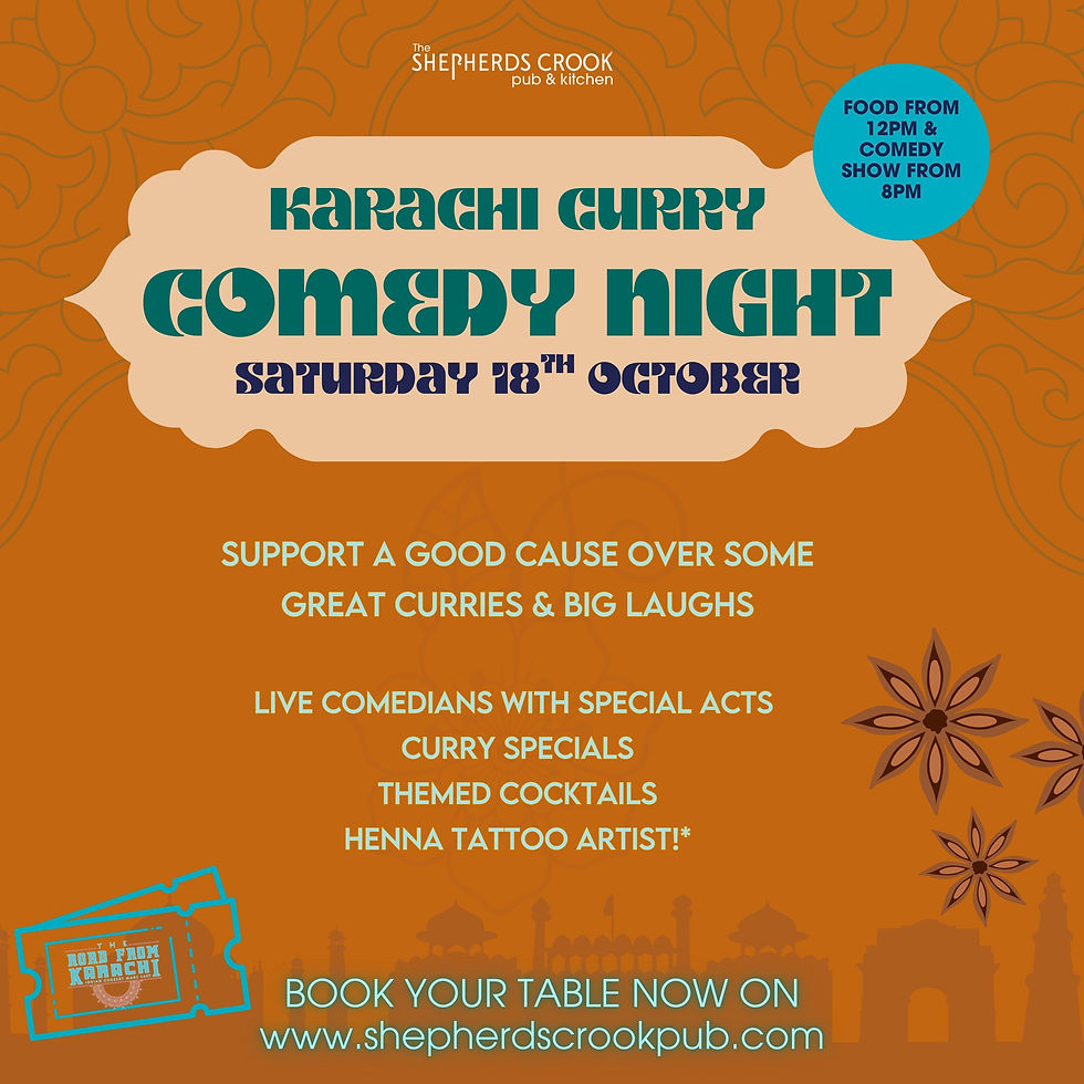 Karachi Curry & Comedy Night
