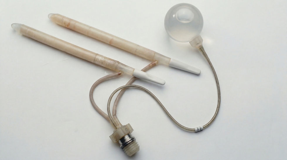 3 parçalı penil implant