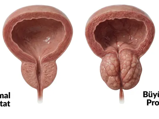 Normal ve Büyümüş Prostat