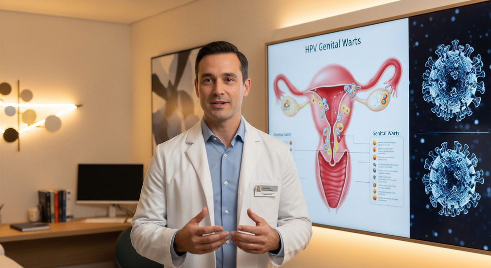 Doktor kontrolünde genital siğil tedavi yöntemleri