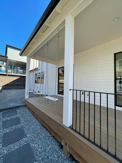Province Estate, rear patio