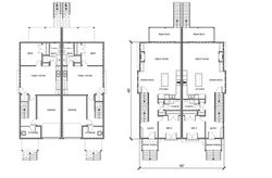 Salmon Street, floor plans