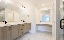 Salmon Street, interior primary bathroom