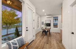 Campbell, dining nook and entrance