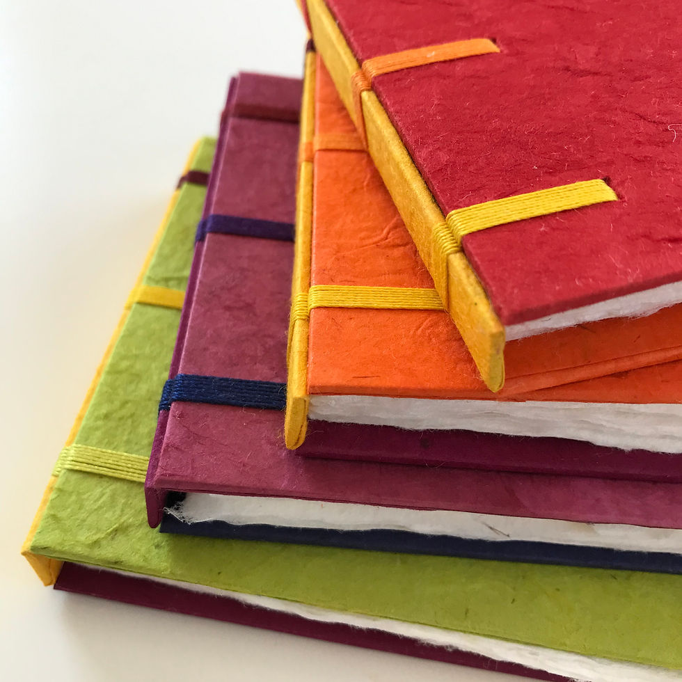 Atelier Reliure au CC d'Andenne.