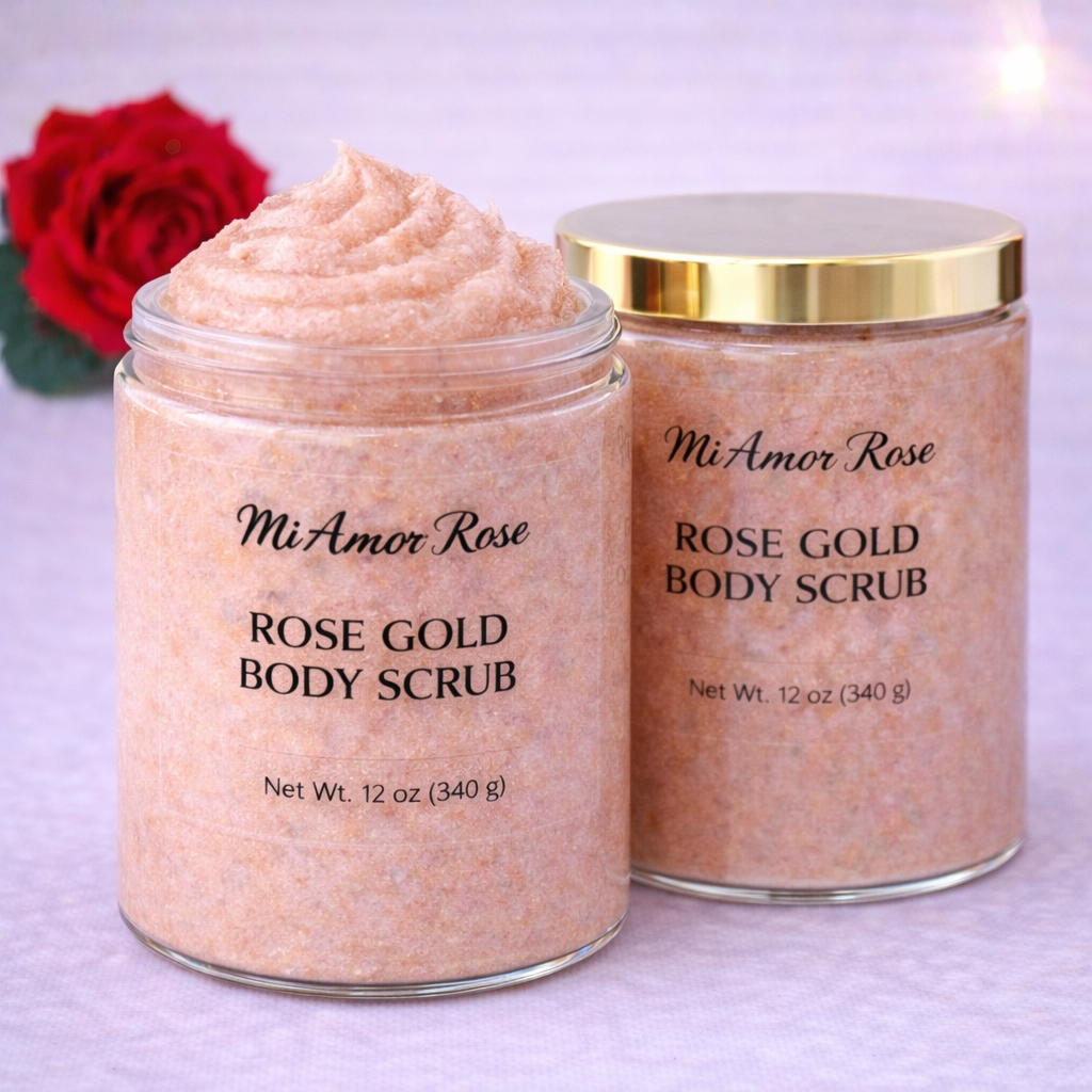 Rose Gold Body Scrub